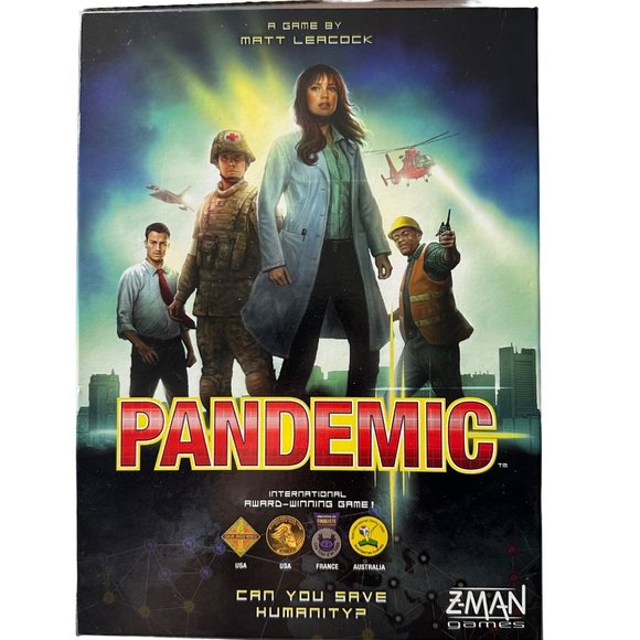 2012 New Pandemic board Game ages 8+ 2-4 player sealed cards - Picture 1 of 11